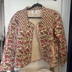 Anthropolgie dRA Los Angeles Floral Quilted Jacket